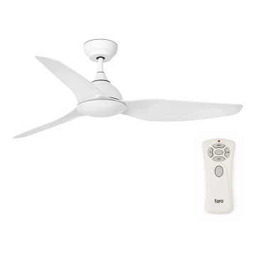 FARO 33770 - Ventilador de techo SIOUX con mando a distancia IP44