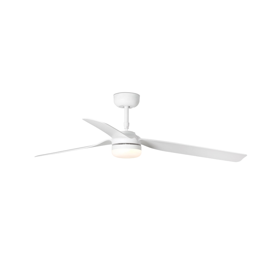 FARO 33814WP-20 - Ventilador de techo LED regulable PUNT M LED/24W/230V 3000K/4200K/6500K blanco d. 130 cm SMART + control remoto