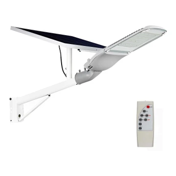 Farola solar LED regulable SAMSUNG CHIP LED/50W/6,4V 4000K IP65 + mando a distancia