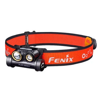 Fenix HM65RTRAIL - Linterna frontal recargable LED 2xLED/2xCR123A IP68 1500 lm 300 h