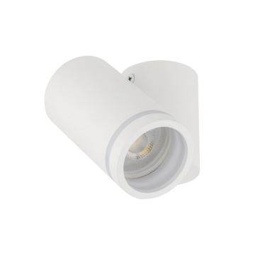 Foco de pared JET SET 1xGU10/10W/230V blanco