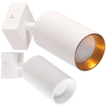 Foco de pared MARIBEL 1xGU10/10W/230V blanco