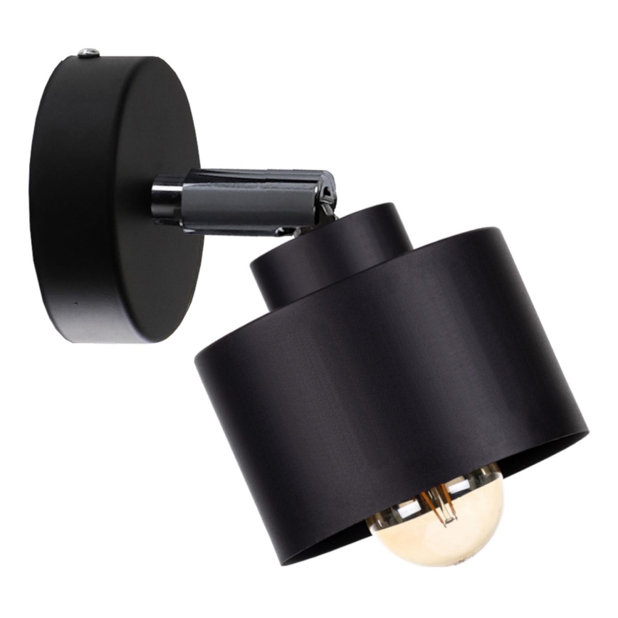 Foco de pared SIMPLY BLACK 1xE27/60W/230V