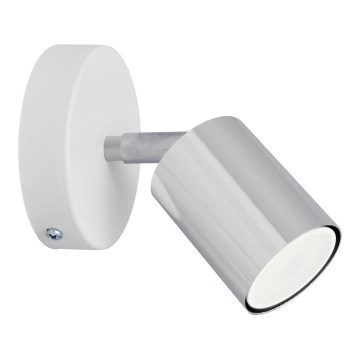 Foco LED de pared TUNE 1xGU10/4,8W/230V cromo mate/blanco