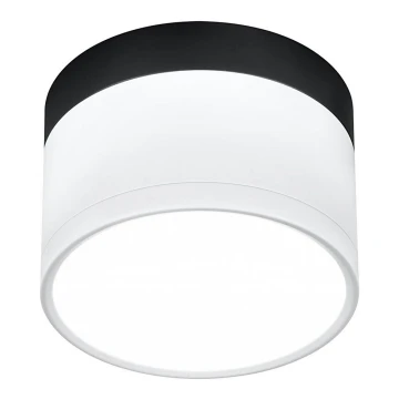 Foco LED TUBA LED/9W/230V blanco/negro