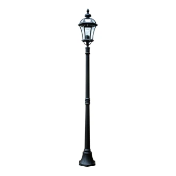 Garden Zone - Lámpara de exterior LEDBURY 1xE27/100W/230V IP44 negro