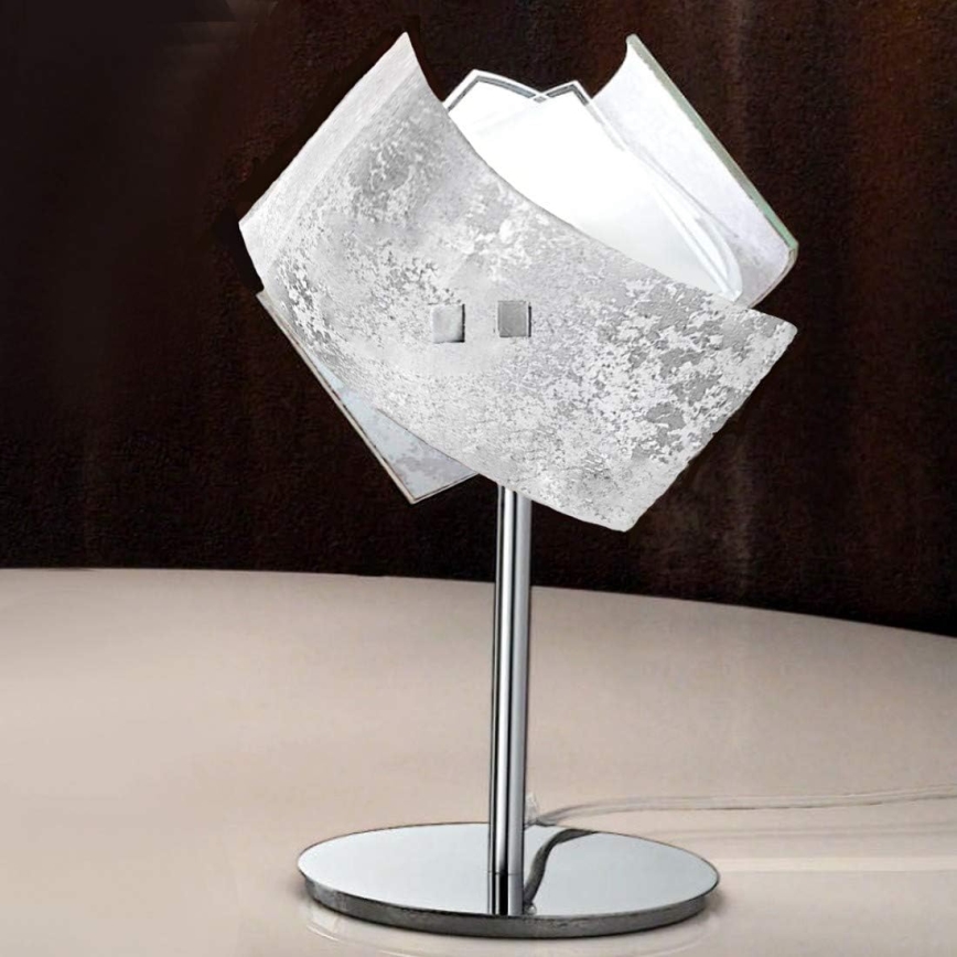 Gea Luce CAMILLA L P arg - Lámpara de mesa CAMILLA 1xE14/42W/230V plata