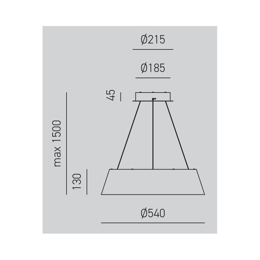 Gea Luce JULIETTE S B - Lámpara de araña LED regulable JULIETTE LED/50W/230V blanco