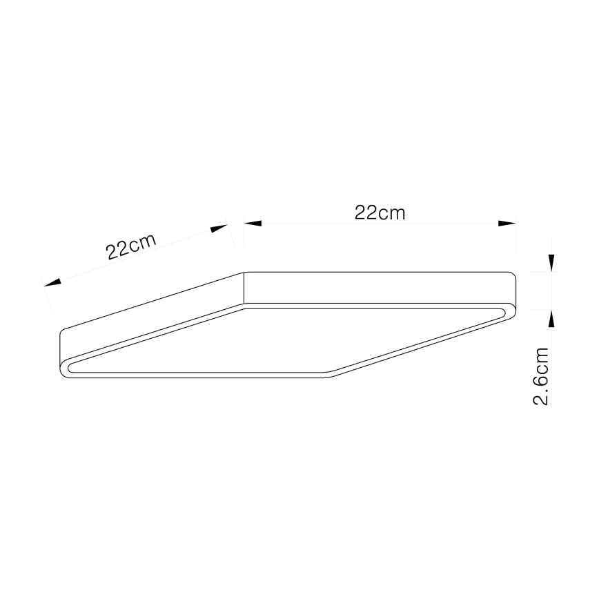 Globo - Plafón LED LED/28W/230V