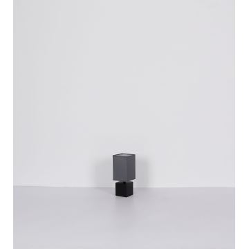 Globo - Lámpara de mesa 1xE27/7W/230V gris/negro