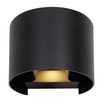 Globo - Aplique LED para exterior 2xLED/3W/230V IP44 negro