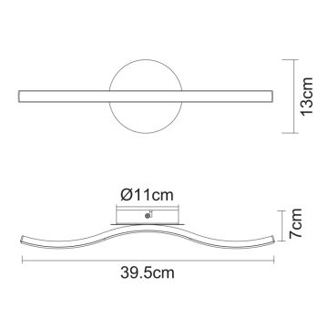 Globo - Plafón LED LED/6W/230V