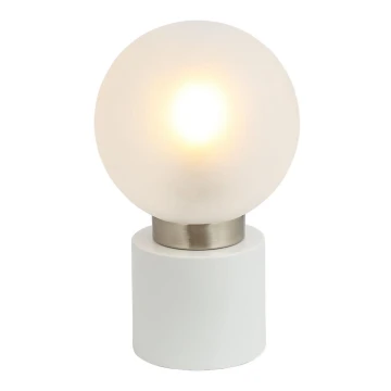 Globo - Lámpara de mesa 1xE14/25W/230V blanco
