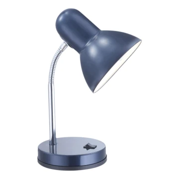 Globo - Lámpara de mesa 1xE27/40W/230V azul
