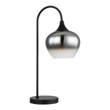 Globo - Lámpara de mesa 1xE27/40W/230V negro