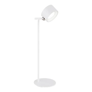 Globo - Lámpara de mesa regulable LED táctil 4en1 LED/4W/5V 3000/4000/5000K 1200 mAh blanco