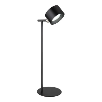 Globo - Lámpara de mesa regulable LED táctil 4en1 LED/4W/5V 3000/4000/5000K 1200 mAh negro