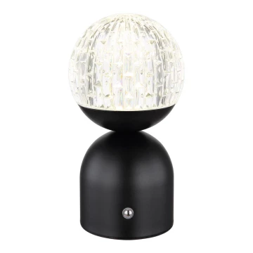 Globo - Lámpara de mesa regulable LED táctil LED/2W/5V 2700/4000/6500K 1800 mAh negro