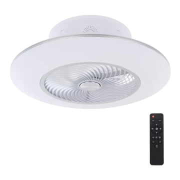 Globo - Lámpara de techo LED regulable con ventilador LED/40W/230V