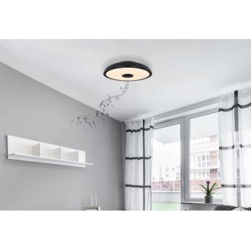 Globo - LED RGBW Lámpara de baño regulable con altavoz LED/18W/230V 3000-6500K IP44 + control remoto