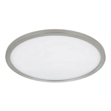 Globo - Luz de techo LED regulable para baño LED/24W/230V diá. 42 cm IP44 cromo