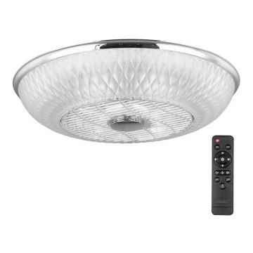 Globo - Plafón LED regulable con ventilador LED/36W/230V 3000-6000K + mando a distancia