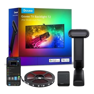 Govee - DreamView T2 DUAL TV 55-65" SMART LED retroiluminación RGBIC Wi-Fi + control remoto