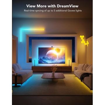 Govee - DreamView T2 DUAL TV 55-65" SMART LED retroiluminación RGBIC Wi-Fi + control remoto