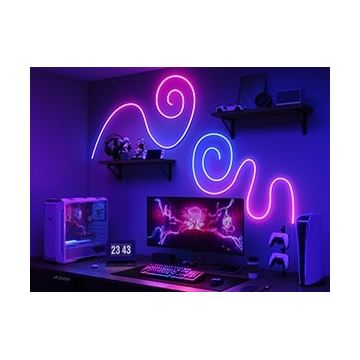 Govee - Neon 2 MATTER Tira LED plegable 5m RGBIC Wi-Fi IP67