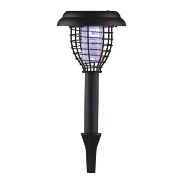 Grundig 12217 - LED Lámpara solar y trampa para insectos LED/1xAA