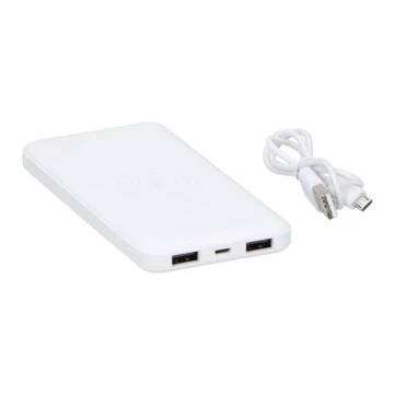 Grundig - Power Bank 8000 mAh/5V con cargador inalámbrico