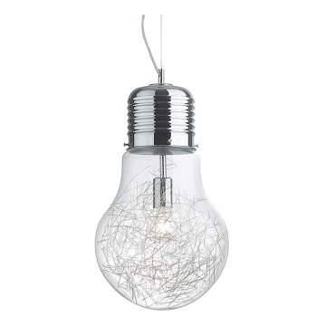 Ideal Lux - Lámpara colgante 1xE27/70W/230V