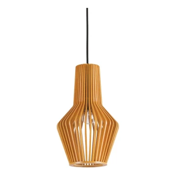 Ideal Lux - Lámpara colgante CITRUS 1xE27/60W/230V Contrachapado