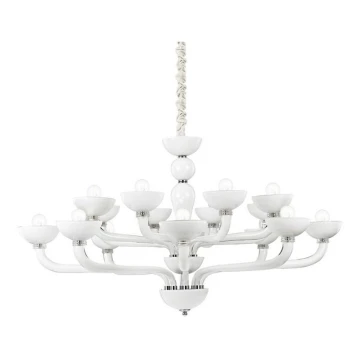 Ideal Lux - Lámpara de araña de luces de cable CASANOVA 16xE14/40W/230V
