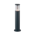 Ideal Lux - Lámpara de exterior 1xE27/42W/230V 60 cm IP44 antracita