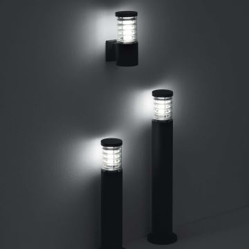 Ideal Lux - Lámpara de exterior 1xE27/42W/230V 60 cm IP44 antracita