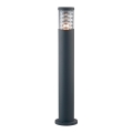 Ideal Lux - Lámpara de exterior 1xE27/42W/230V 80 cm IP44 antracita