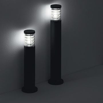 Ideal Lux - Lámpara de exterior 1xE27/42W/230V 80 cm IP44 negro