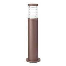 Ideal Lux - Lámpara de exterior TRONCO 1xE27/42W/230V 60,5 cm IP65 marrón