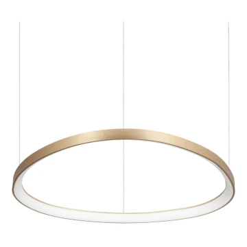 Ideal Lux - Lámpara LED colgante GEMINI LED/59W/230V diá. 81 cm dorado