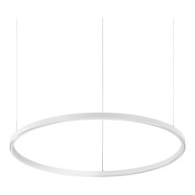 Ideal Lux - Lámpara LED colgante ORACLE SLIM LED/38W/230V diá. 70 cm blanco