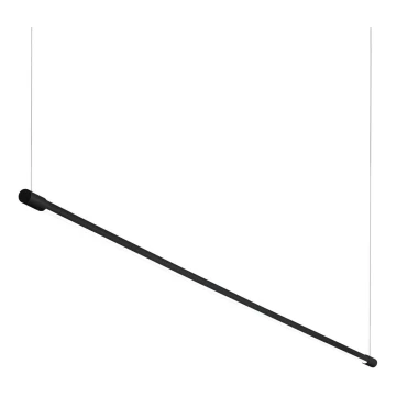 Ideal Lux - Lámpara LED colgante YOKO LED/16W/230V negro