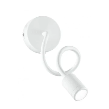 Ideal Lux - Lámpara LED flexible pequeña LED/3W/230V blanco