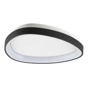 Ideal Lux - Plafón LED GEMINI LED/23W/230V diá. 42,5 cm negro