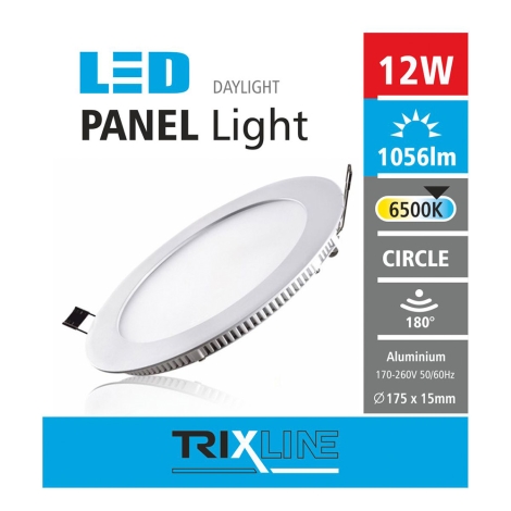 Iluminación LED empotrada de techo CIRCLE LED/12W/230V