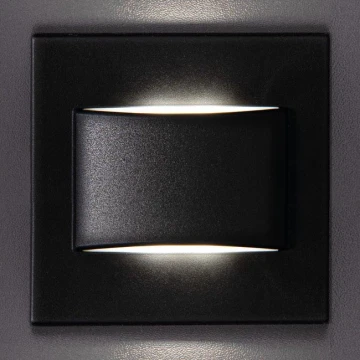 Iluminación LED para escaleras ERINUS LED/1,5W/12V 3000K negro