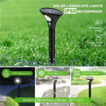 Lámpara solar LED con sensor LED/1W/3,7V 6000K IP65