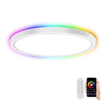 Immax NEO 07164-40 - LED RGB+CCT Plafón regulable NEO LITE TUDO LED/50W/230V Wi-Fi Tuya + Control remoto