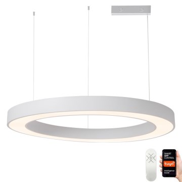 Immax NEO 07214L - Lámpara de araña LED regulable PASTEL LED/68W/230V 2700-6500K blanco 95 cm Tuya + control remoto