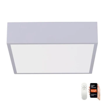 Immax NEO 07238L - Plafón LED regulable CANTO LED/22W/230V blanco Tuya + mando a distancia